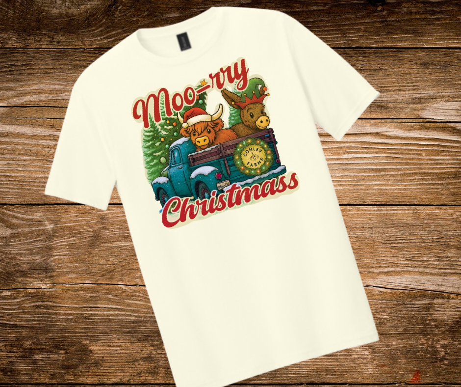 Moo-ry Christmass T-shirt